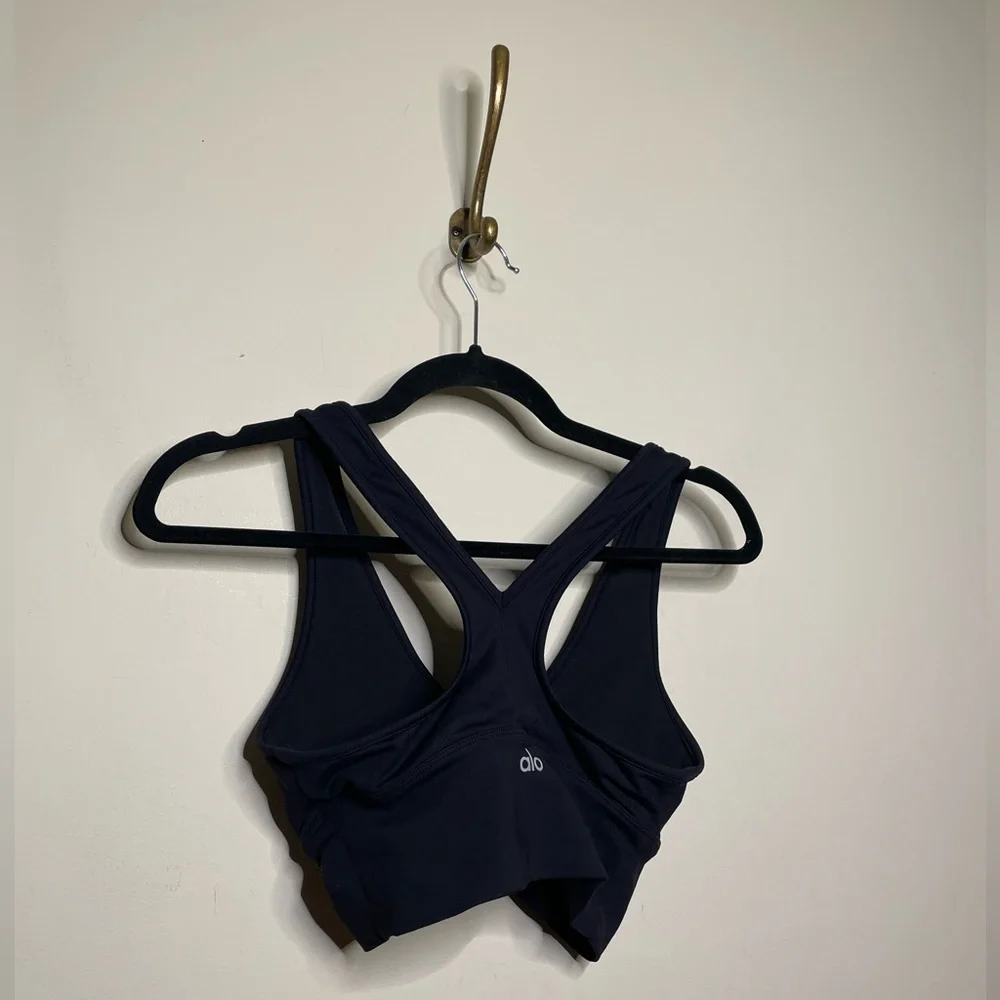 ALO Yoga Wild Thing Bra in Black